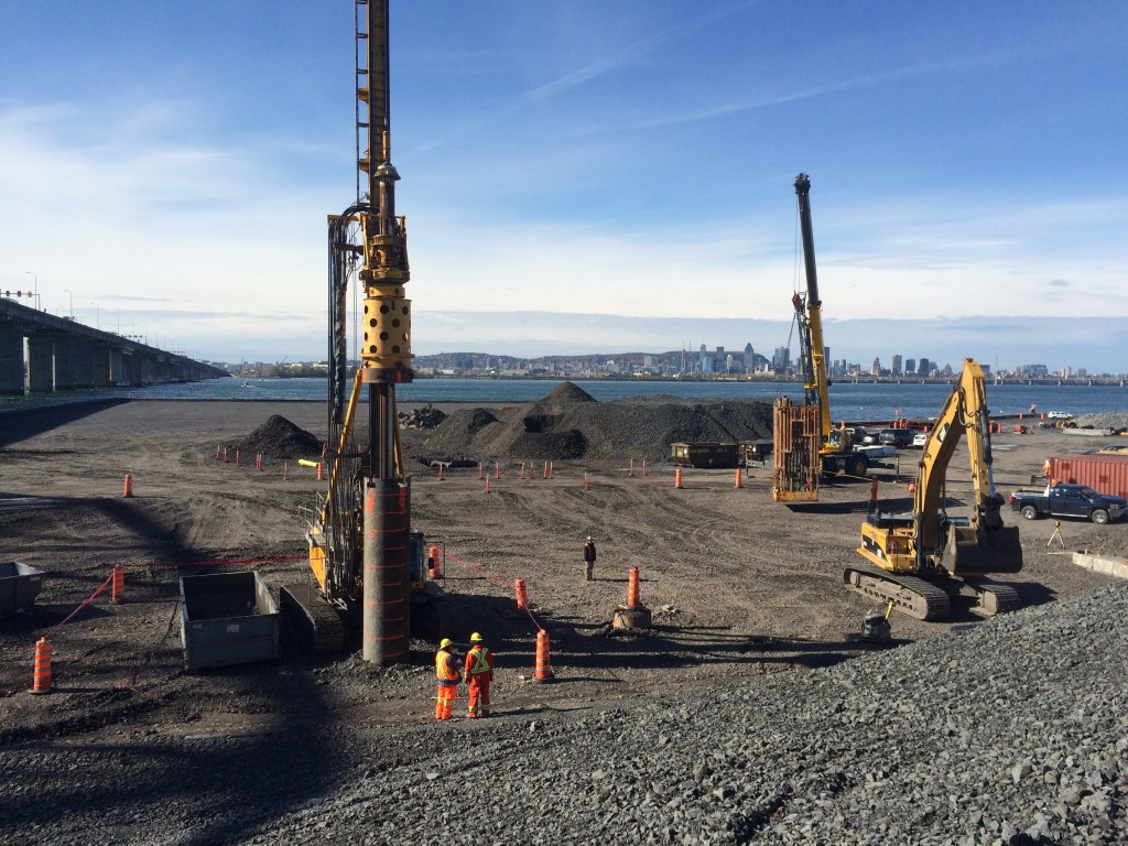 Cable-stayed jetty – Fall 2015