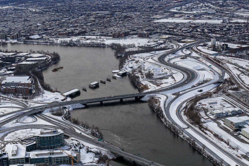 Île-des-Soeurs Bridge – Winter 2015-2016