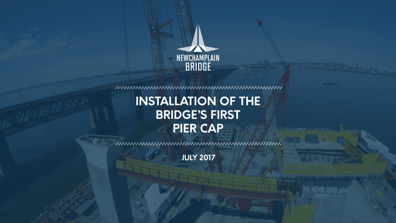 The first bridge was. The first bridge was